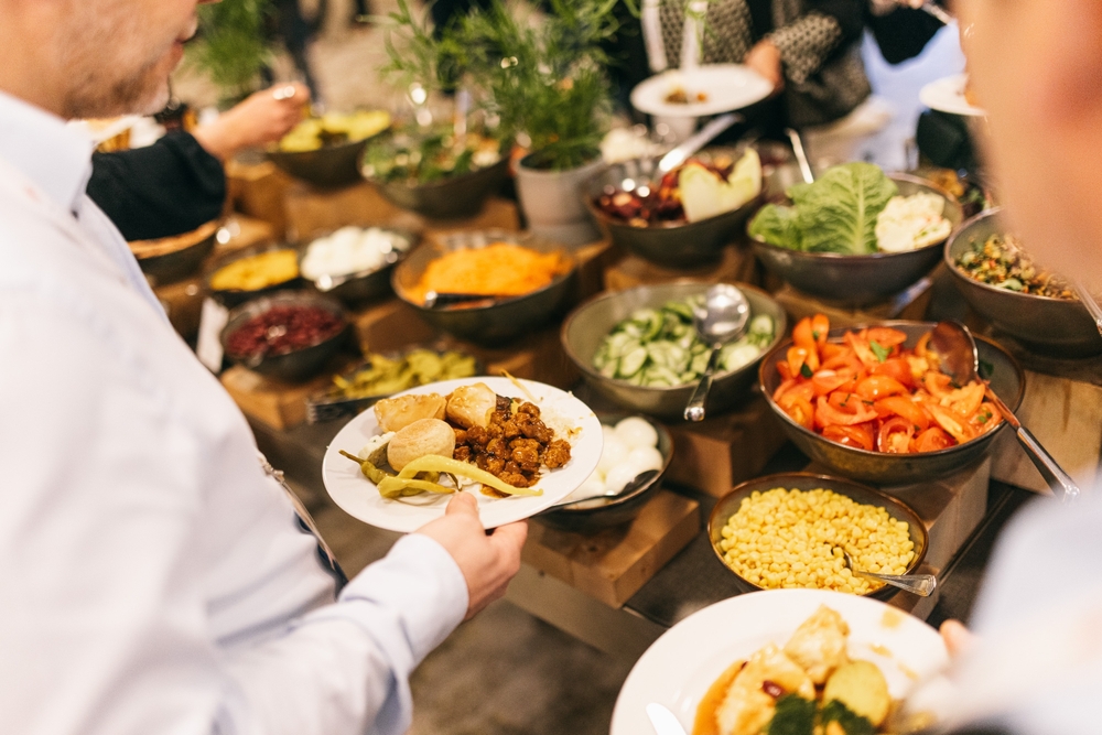 Healthy,Five,Stars,Catering,Buffet,In,Luxury,Restaurant,Or,At